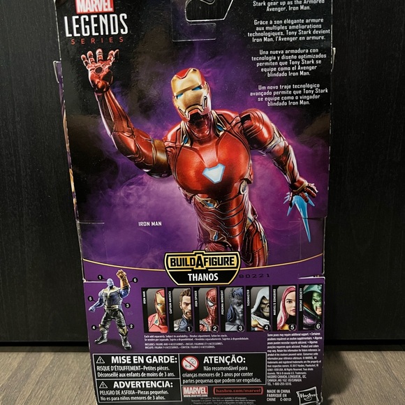 Marvel Legends Avengers Infinity War Iron Man Action Figure Toy Collectible